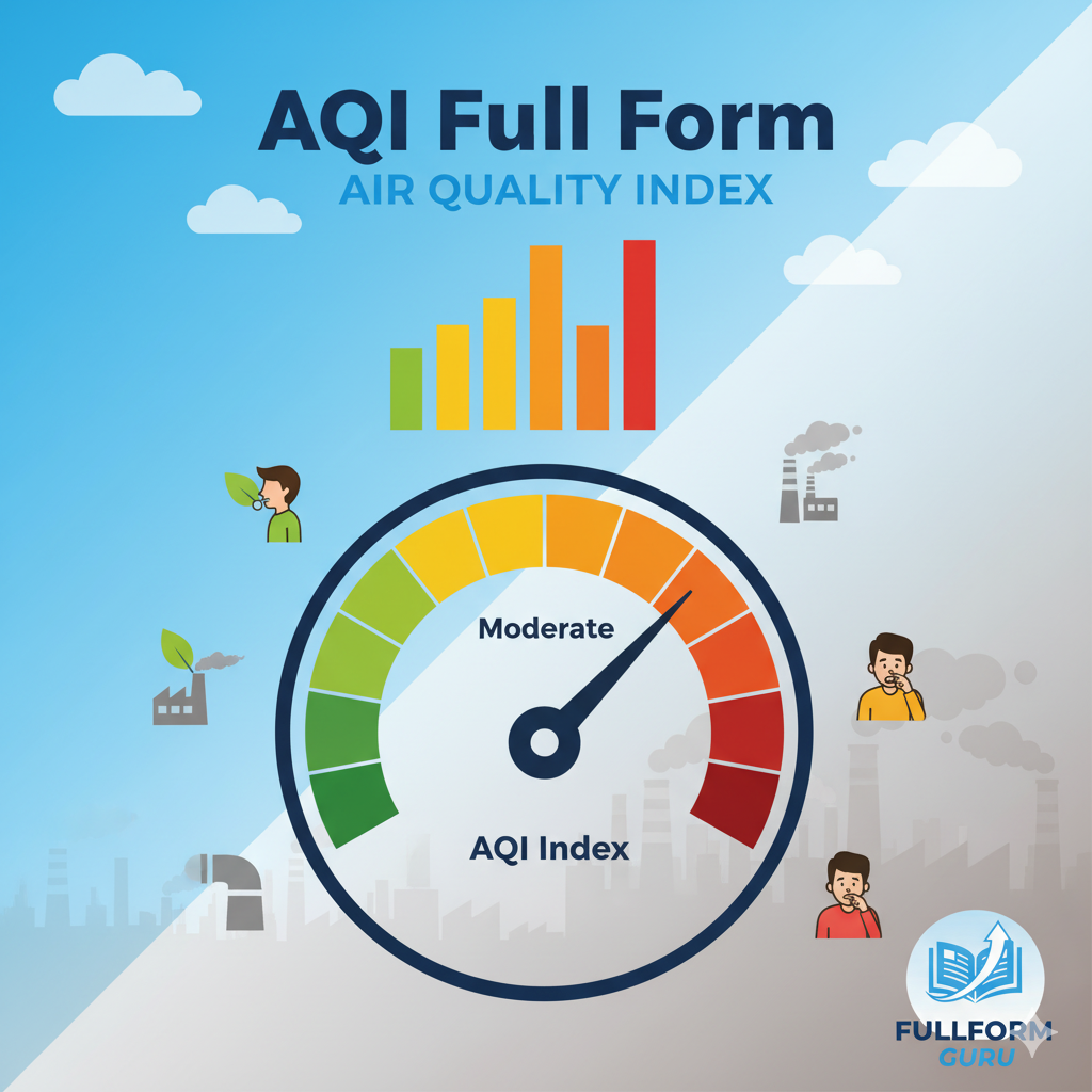  
aqi full form,
full form of aqi,
aqi full form in hindi, 
aqi full form in air pollution,
aqi ka full form