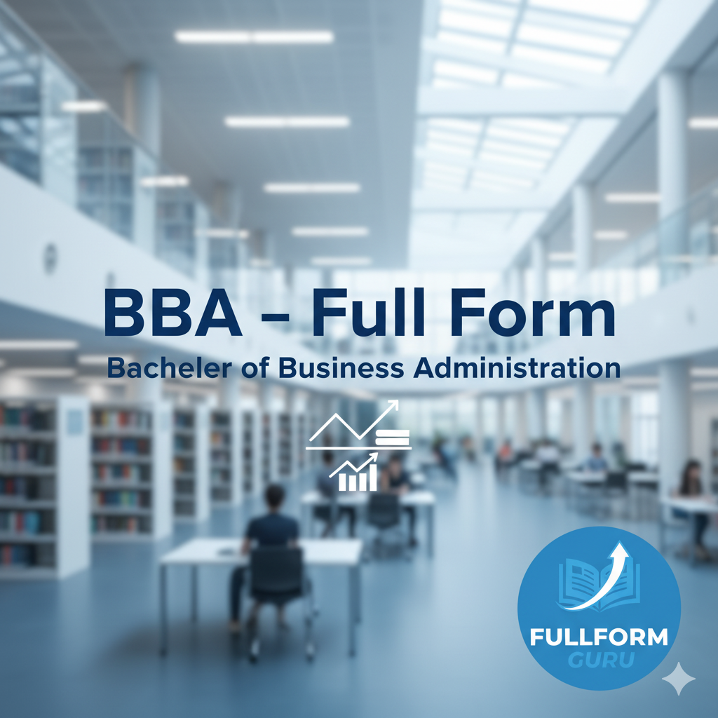 BBA – Full Form ,Full form of BBA , BBA ki full form , Full Form of BBA In Hindi
