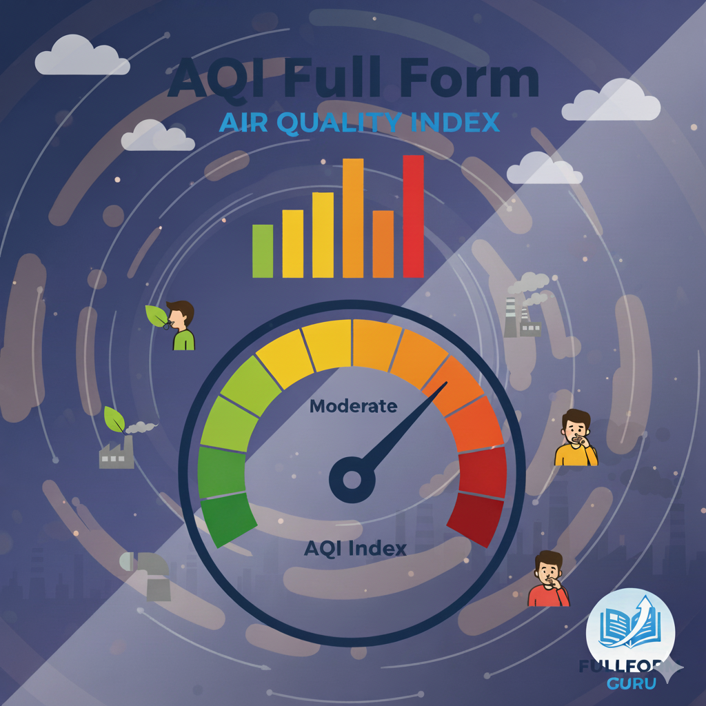  
aqi full form,
full form of aqi,
aqi full form in hindi, 
aqi full form in air pollution,
aqi ka full form
