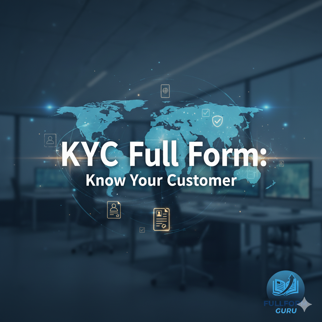 kyc full form , kyc full form in hindi, full form of kyc, kyc ka full form, kyc full form in bank