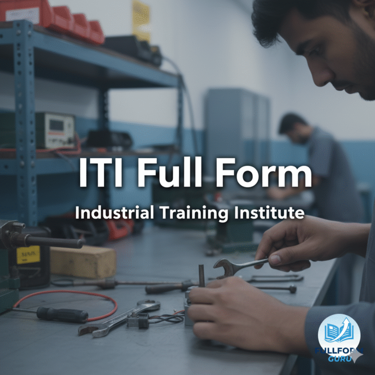 iti full form, iti ka full form, iti full form in hindi, full form of iti, iti full form in english and hindi