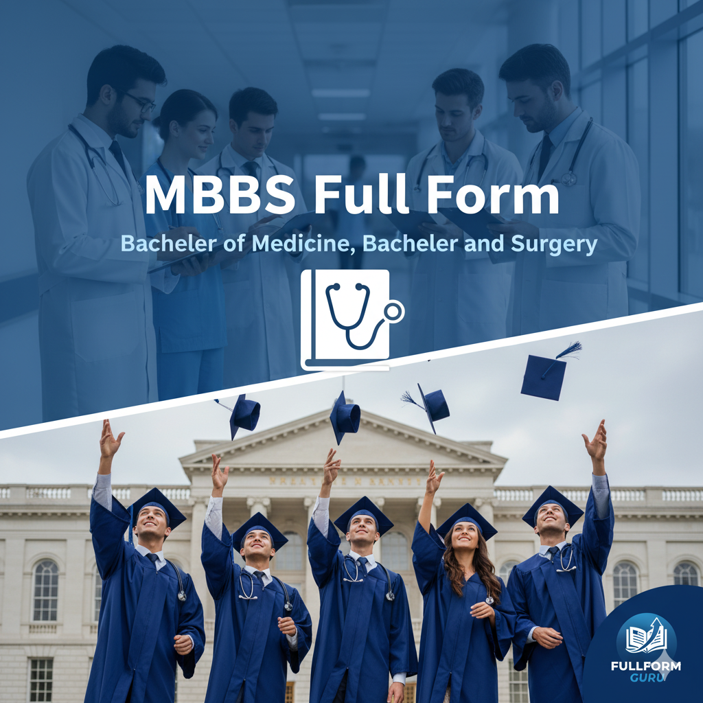 Full form of MBBS , MBBS ka full form , MBBS Full form in Hindi , MBBS full form
