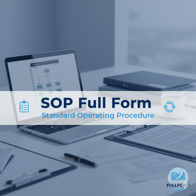SOP Full Form: Meaning, Importance, and How to Write an Effective Statement of Purpose