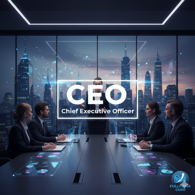 CEO Full Form – Full Form of CEO